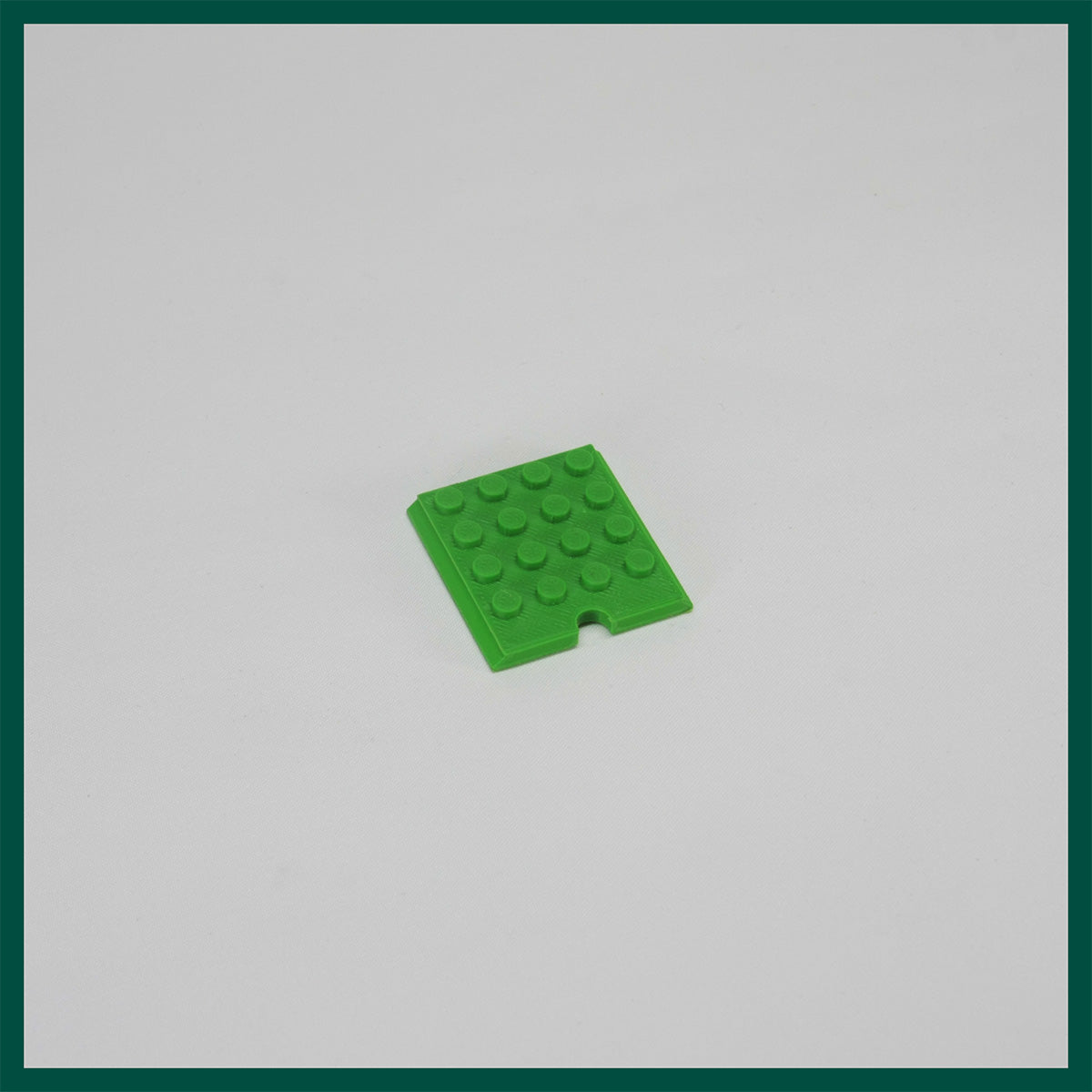 FAVO Base Plate F.L.1 37mm - stud-compatible surface, trapezoid male profile