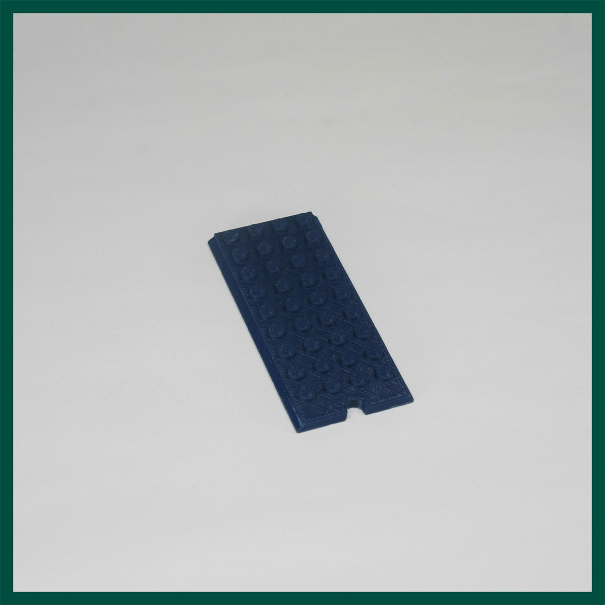 FAVO Base Plate F.L.2 77mm in Navy Blue - brick-compatible shelf plate 77mm