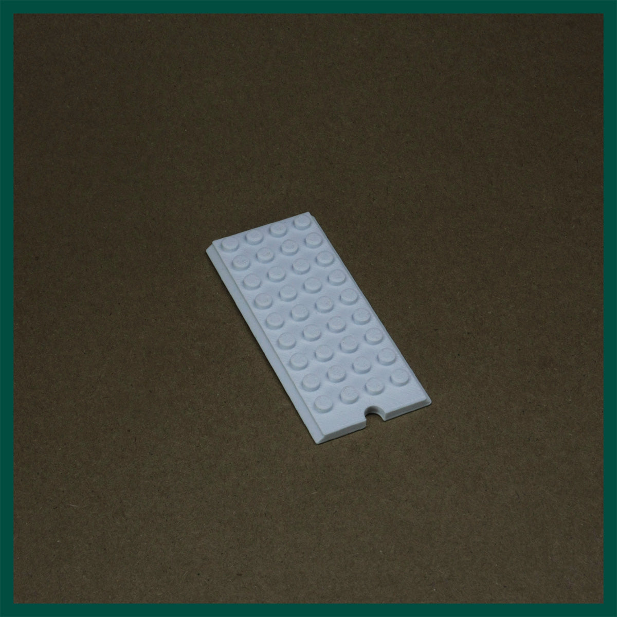 FAVO Base Plate F.L.2 77mm in Arctic White - 77mm length modular plate